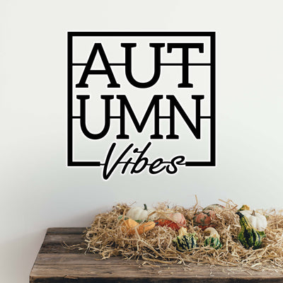 Autumn Vibes - Square - My Metal Designs