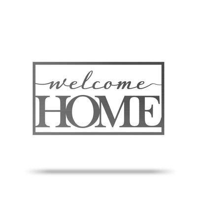 Welcome Home Metal Wall Hanging