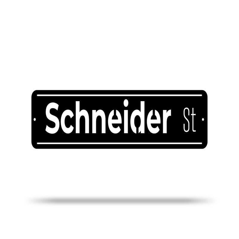 Custom Street Sign | Personalized Street Sign w/ Name | Man Cave Street Sign
