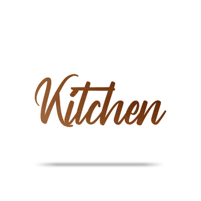 Kitchen Word Sign | Handmade Custom Kitchen Sign
