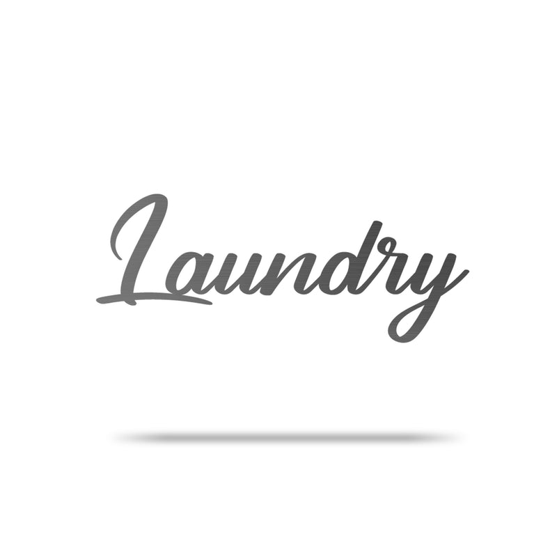 Laundry Home Sign | Laundry Room Metal Sign