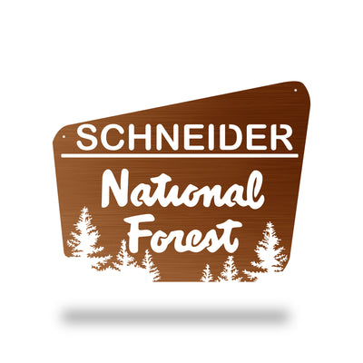 National Forest Sign | Personalized National Forest Sign
