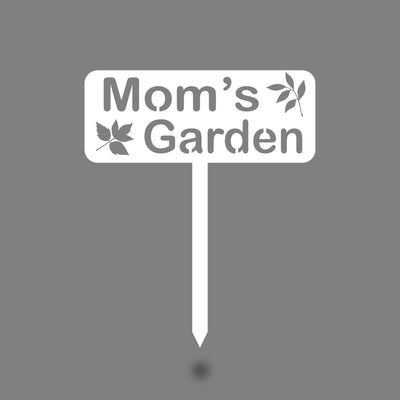 Mom's Garden metal stake | Garden Stake | Garden Décor