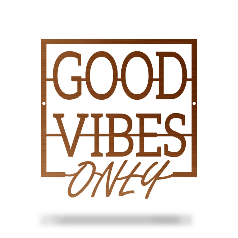 Good Vibes Only - Square