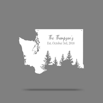 Washington State - Personalized
