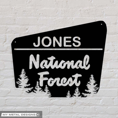 National Forest Sign | Personalized National Forest Sign