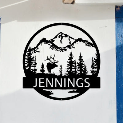 Outdoor Family Sign - Personalized